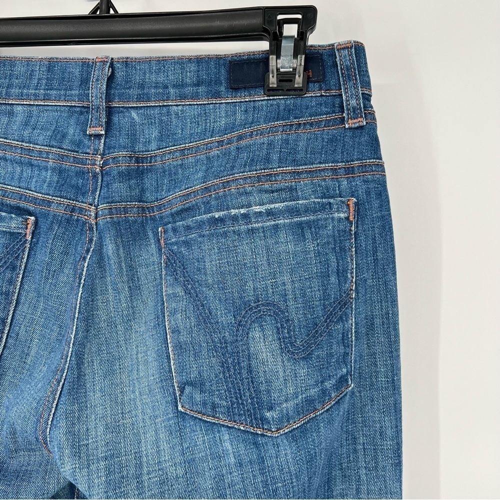 Citizens of Humanity Bootcut Jeans Stretch Low Rise Whiskered USA Made Women 26 - Picture 6 of 14